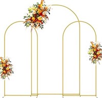 Metal Arch Backdrop Stand Gold Wedding