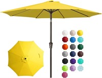 Jearey 9ft Outdoor Patio Umbrella Outdoor Table