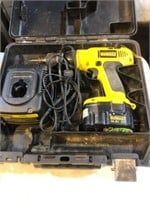 DeWalt battery operated Drill 14.4 bolt with case