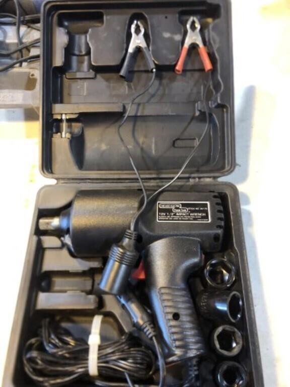 Chicago Power Tools impact wrench with case