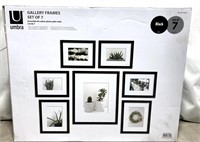Set Of 7 Gallery Frames