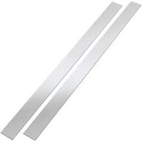 2 Pcs Stainless Steel Trim Strips 304 Brushed