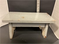 Small wood step stool