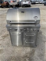 Deluxe Burner Bradley stainless steel grill  Used