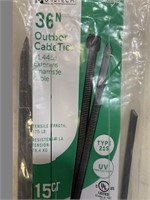 Utilitech 36” Outdoor Cable Ties
