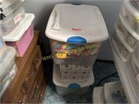 3 Containers of Sewing & Craft Items