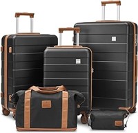 Imiomo 3 Piece Luggage Sets,suitcase With Spinner