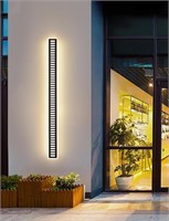 Modern Outdoor Wall Sconce 60w 72.8in Led Patio Wa