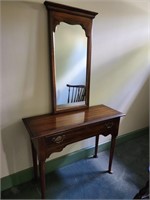 Statton Americana cherry hall table and Oxford