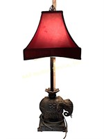 Bombay Furniture Company elephant lamp with