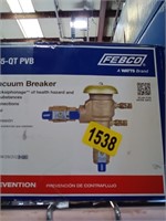 Pressure Vacuum Breaker.