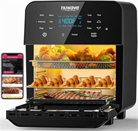 Nuwave Brio 15.5qt Air Fryer Rotisserie Oven,