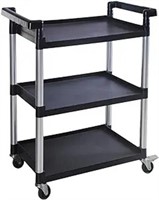Maxworks 80774 3-shelf Utility Plastic Cart