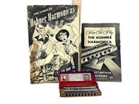 M. Hohner Marine Band Harmonica (made in Germany).