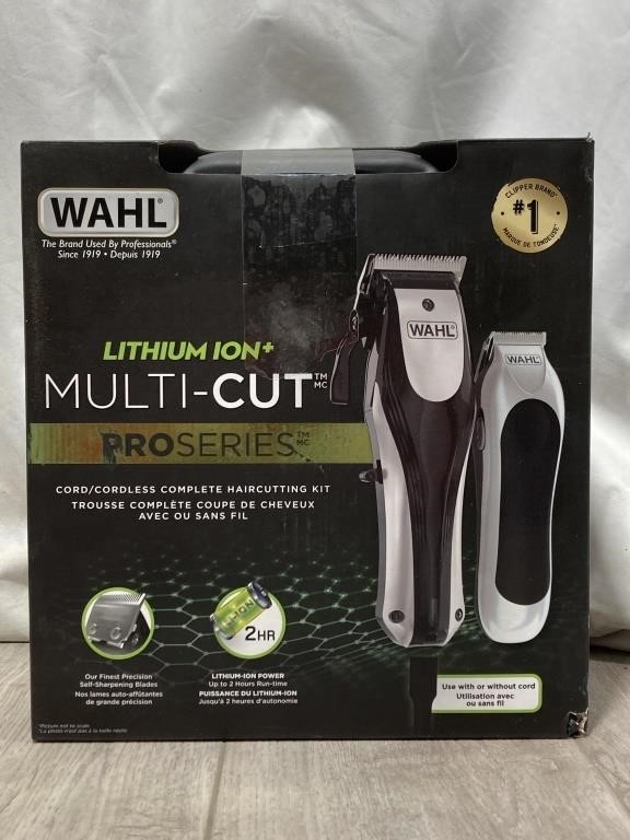 Wahl Lithium Ion+ Multi-Cut Cord/Cordless