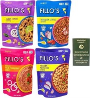 Fillo's Ready To Eat Pouches 4 Flavor Variety -