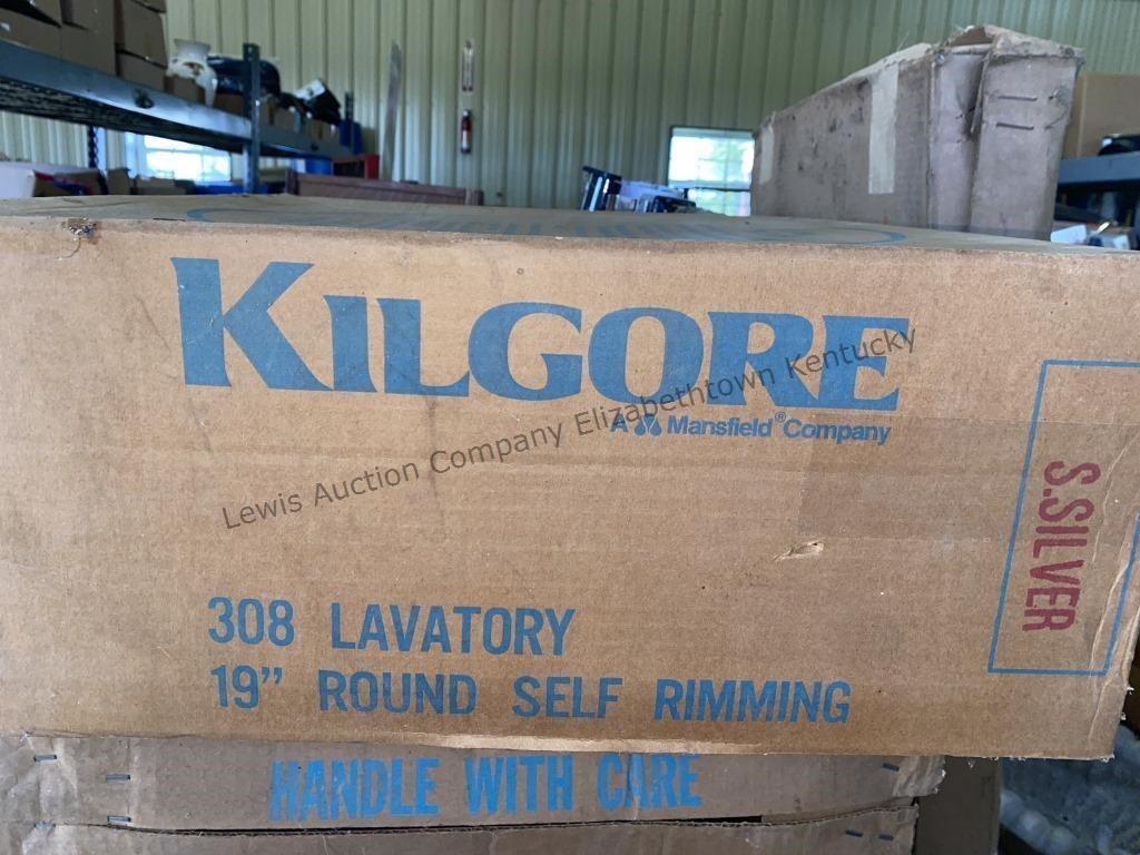 Kilgore 308 lavatory 19 inch self rimming.