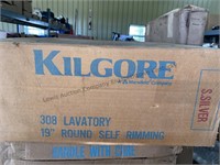 Kilgore 308 lavatory 19 inch self rimming.