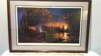 "Evening Solitude” signed print by Terry Redlin