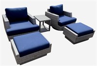 Portofino Repose 5-piece Outdoor Set *pre-owned*