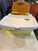 Fisher Price kids booster with tray