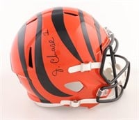 Autographed Ja'Marr Chase Bengals Helmet