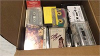 Asst Cassette Tapes & VHS & Books on Tape
