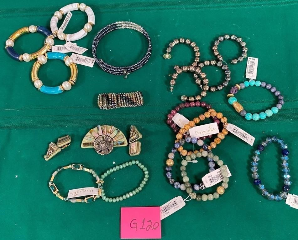 N - MIXED LOT OF COSTUME JEWELRY (G120)