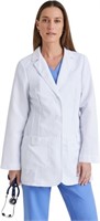 Size 12 BARCO Grey's Anatomy Women's Lab Coat  Mid