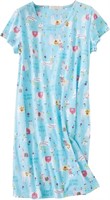 Size: Large Cotton Nightgowns for Women - Short Sl