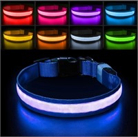 PcEoTllar LED Dog Collar Rechargeable