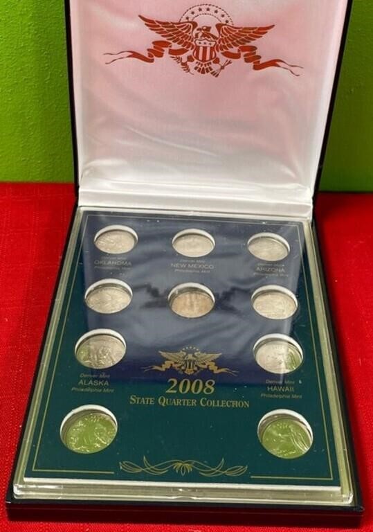 11 - 2008 STATE QUARTER COLLECTION (T86)