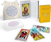 Classic Tarot Cards Deck With Guidebook & Premium