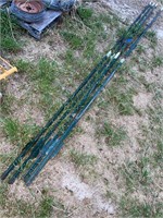 8 T Posts - welded together to use in pool/creek