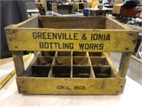 Vintage Greenville & Ionia Bottle Works box