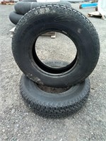 (2) 175/80R13 Trailer Tires