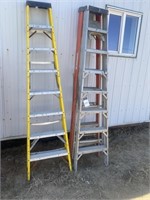 (3) 8' Step Ladders