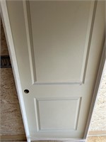 33-3/8" x 81-11/16" 2-Panel RH Prehung Door