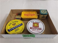 4-MISC VTG TOBACCO TINS AND MORE
