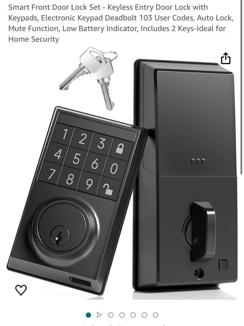 Smart Front Door Lock Set - Keyless