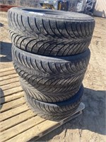 (4) Goodyear 275/55 R20 Winter Tires