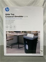 HP Slide Top Crosscut Shredder (Pre-owned)