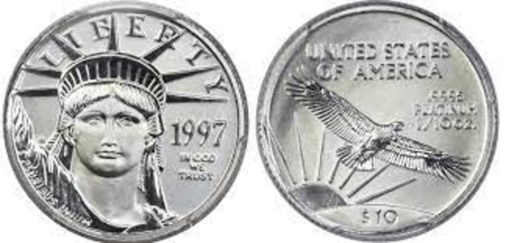 Platinum American Eagle $10.00 Coin