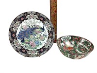 Famille Rose Medallion porcelain bowl.  Toyo