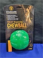 Large Breed Treat Disp Chew Ball