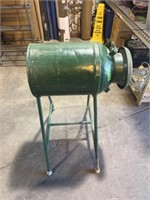 Old Milk Canister On Stand