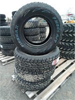 (4) 265/70R17 All Terrain Light Truck Tires