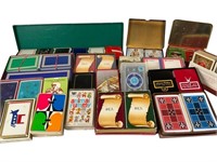 Large Lot Vintage Playing Cards