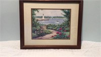 Dayley Framed & Matted Lighthouse Picture