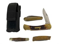 Remington, Winchester & Old Timer Knife Lot